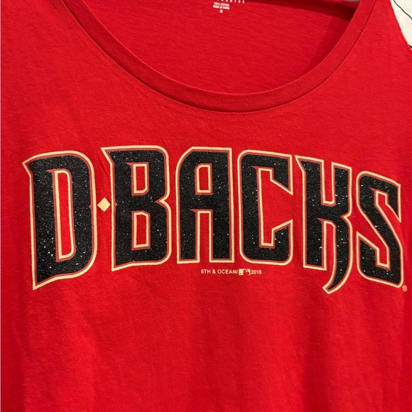 NWT Arizona Diamondbacks 3/4 length sleeve top, size Medium - Picture 3 of 11